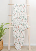 Foxie Muslin Baby Wrap - Sage in Sage