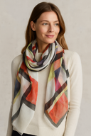 Portobello Abstract Pure Micromodal Scarf