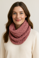Carter Cable Loop Premium Cotton Scarf
