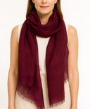 Zara Pure Linen Scarf in Cols