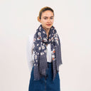 Florielle Printed Linen Scarf