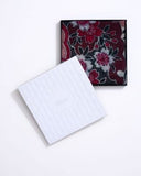 HANA Layered Motifs Design Merino Wool Scarf