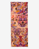 Cascade Painterly Motifs Print Merino Wool Scarf