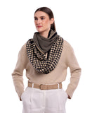 Bone and Tooth Knit Loop Scarf