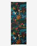 Eden Lush Garden Wool Silk Scarf - Teal Green