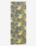 Orika Foliage and Birds Print Wool Silk Scarf