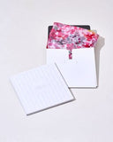 Roselle Floral Print Pure Silk Scarf