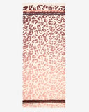 Alina Animal Print Wool Modal Scarf