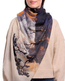 MEADOW Riverside Landscape Design Merino Wool Scarf