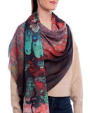 MEADOW Riverside Landscape Design Merino Wool Scarf