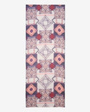 Delphine Geometric Layered Motifs Merino Wool Scarf