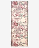 Aven Toile-Style Scenic Village Print Wool Silk Cashmere Scarf