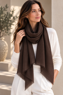 Simone Merino Wool Silk Scarf
