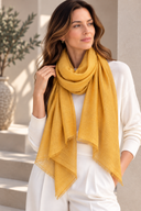 Simone Merino Wool Silk Scarf