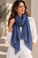 Simone Merino Wool Silk Scarf