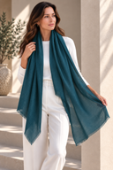 Simone Merino Wool Silk Scarf