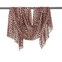 Jaguar Wool Silk Scarf