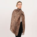 Jaguar Wool Silk Scarf