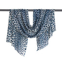 Jaguar Wool Silk Scarf