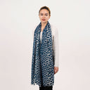 Jaguar Wool Silk Scarf