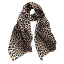 Jaguar Wool Silk Scarf