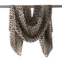 Jaguar Wool Silk Scarf