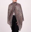 Jaguar Wool Silk Scarf