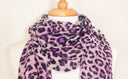Jaguar Wool Silk Scarf