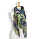 Parker Leaf Pure Wool Modal Scarf
