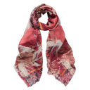 Parker Leaf Pure Wool Modal Scarf