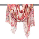 Parker Leaf Pure Wool Modal Scarf