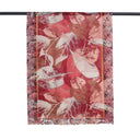 Parker Leaf Pure Wool Modal Scarf