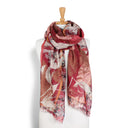 Parker Leaf Pure Wool Modal Scarf
