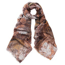 Folio Leaf Merino Wool Modal Scarf