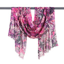 Carmela Wool Modal Scarf Spice
