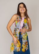Lilly Pilly Hand Printed Merino Wool Silk Scarf