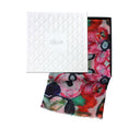 Fleur Hand-Printed Merino Wool Silk Scarf