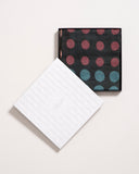 Futura Chequered Spot Merino Wool Silk Scarf