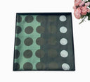 Futura Chequered Spot Merino Wool Silk Scarf