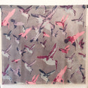Harmony Hand-printed Pure Wool Scarf