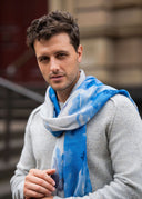 Poppy Hand Printed Modal Cashmere Floral Design Scarf