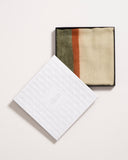 Minimalist Painterly Merino Wool Scarf Men