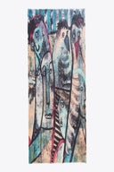 Daydream Abstract Art Pure Wool Scarf