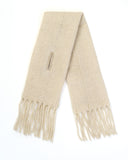 Cocoon Tuck In Chunky Wool Mohair Scarf