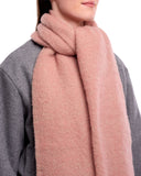 Snug Brushed Chunky Wool Mohair Scarf
