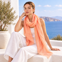 Zara Pure Linen Scarf
