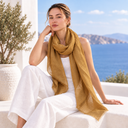 Zara Pure Linen Scarf