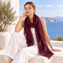 Zara Pure Linen Scarf