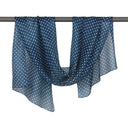 Carlisle Classic Spot Hand Printed Pure Silk Scarf