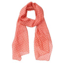 Carlisle Classic Spot Hand Printed Pure Silk Scarf